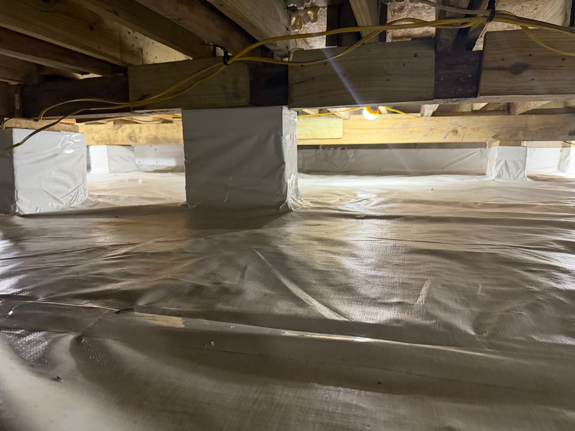 Crawl Space Encapsulation Complete in Grand Bay Alabama