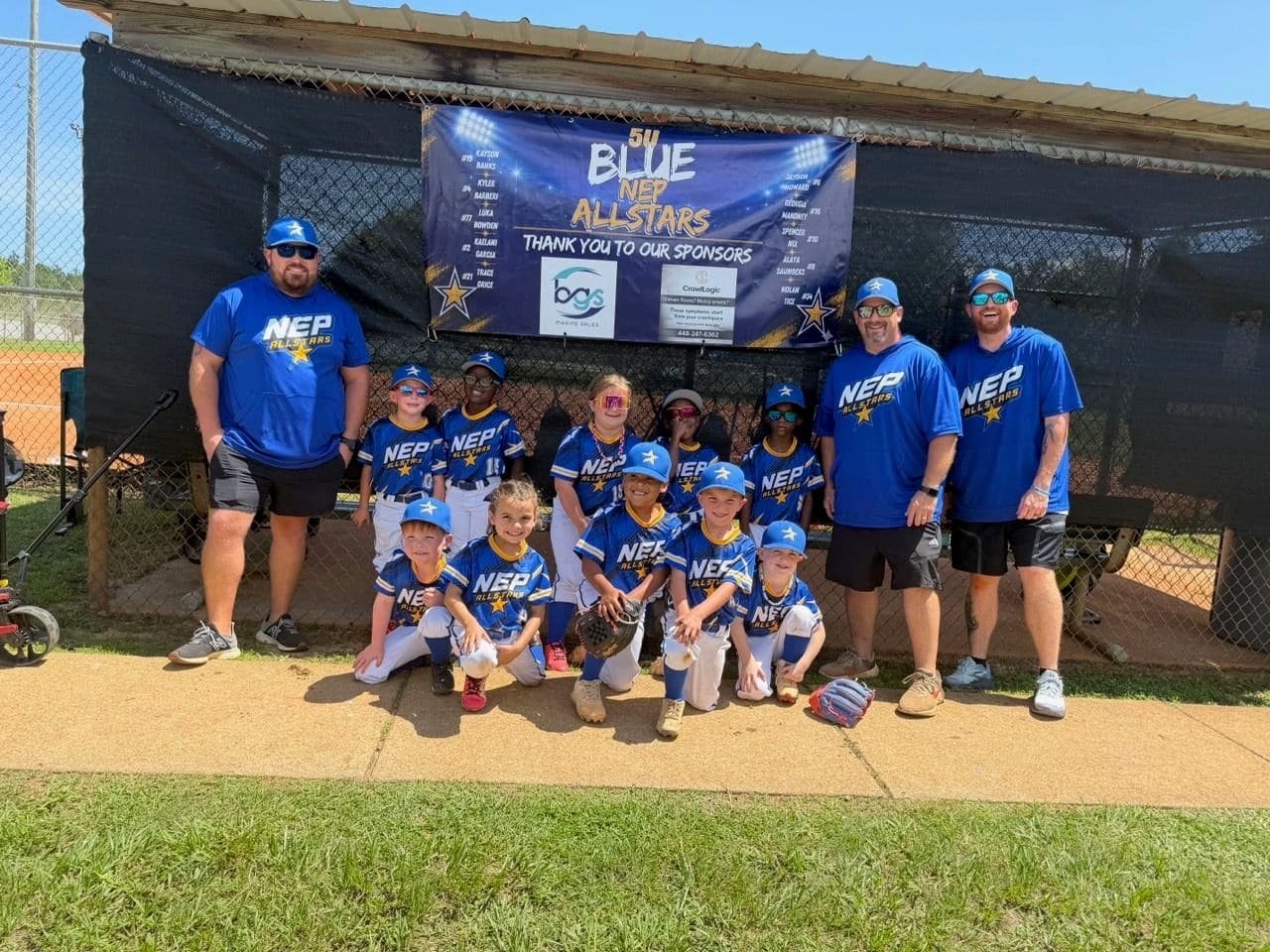 Project Crawl Logic Gulf Coast Cheers on the 5U Blue NEP Allstars image