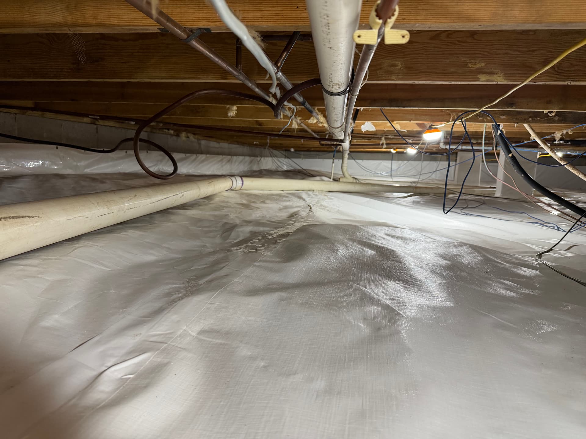 Gallery photos for Crawlspace Encapsulation at a Valparaiso FL Dentist Office: Image #4