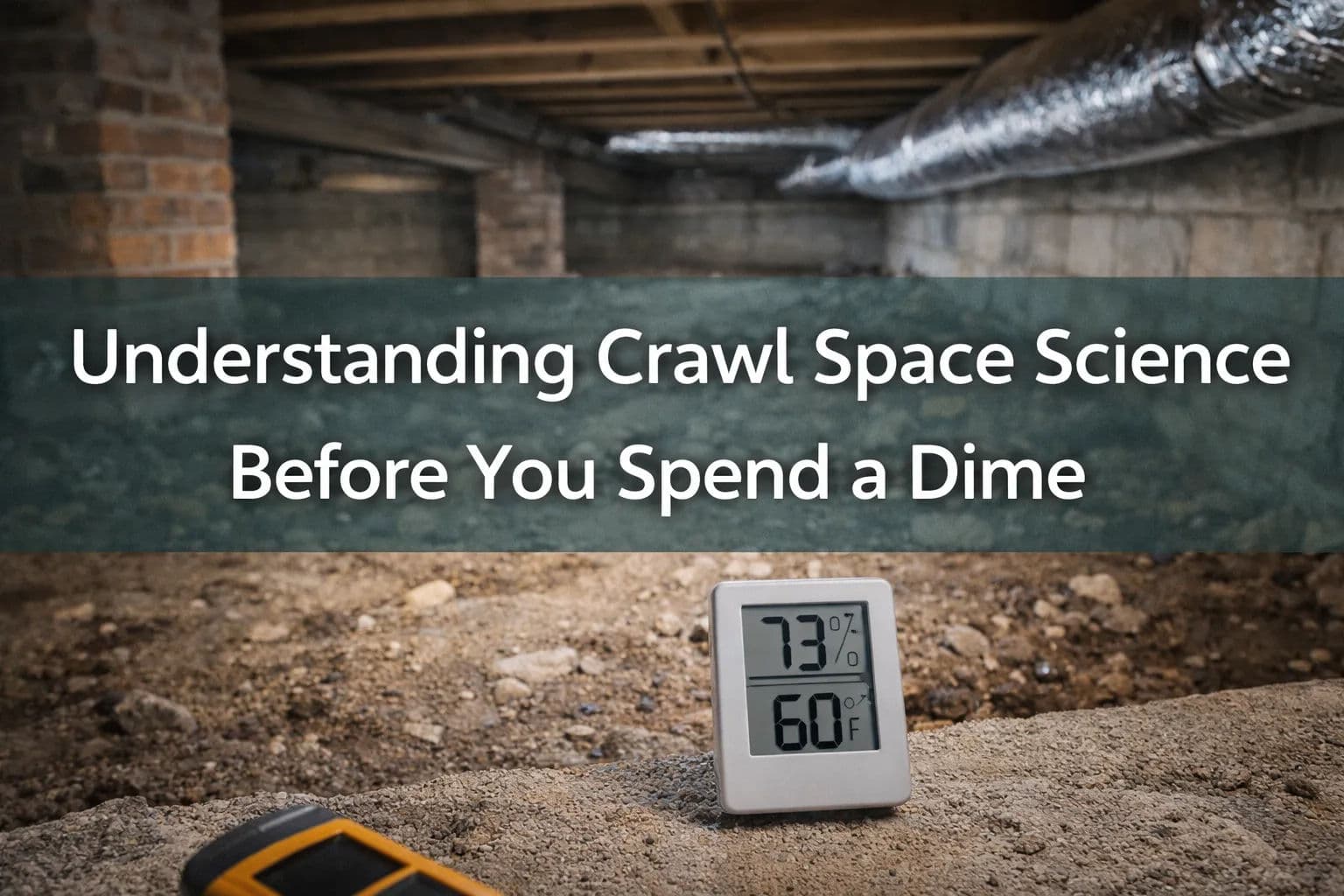 Blog post Understanding Crawl Space Science Before You Spend a Dime image
