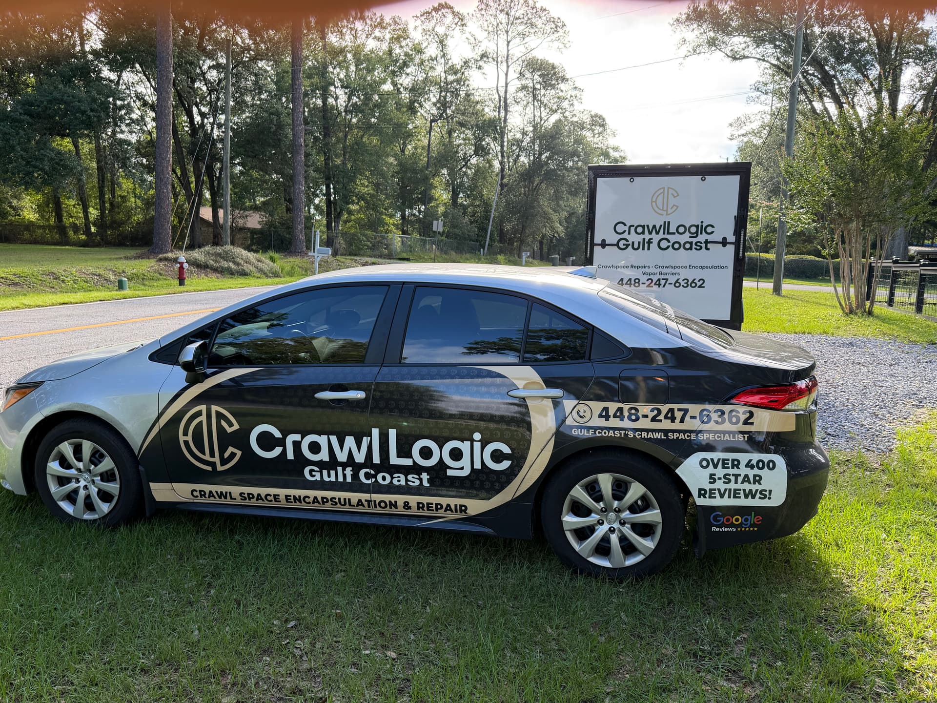 Gallery photos for Crawl Space Encapsulation Job Underway in Cantonment: Image #1