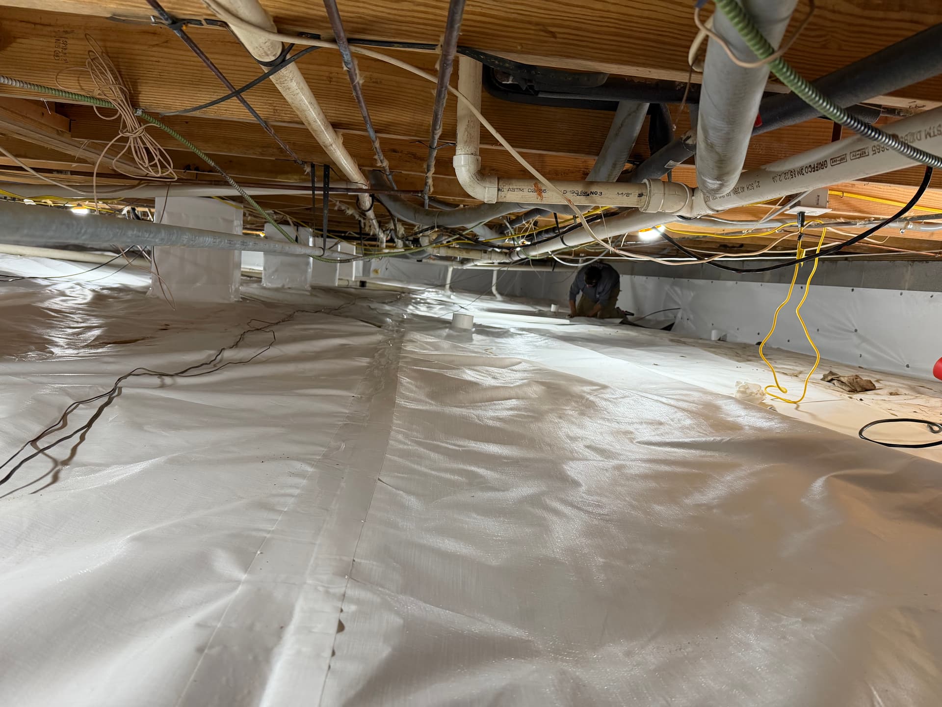 Gallery photos for Crawlspace Encapsulation at a Valparaiso FL Dentist Office: Image #3