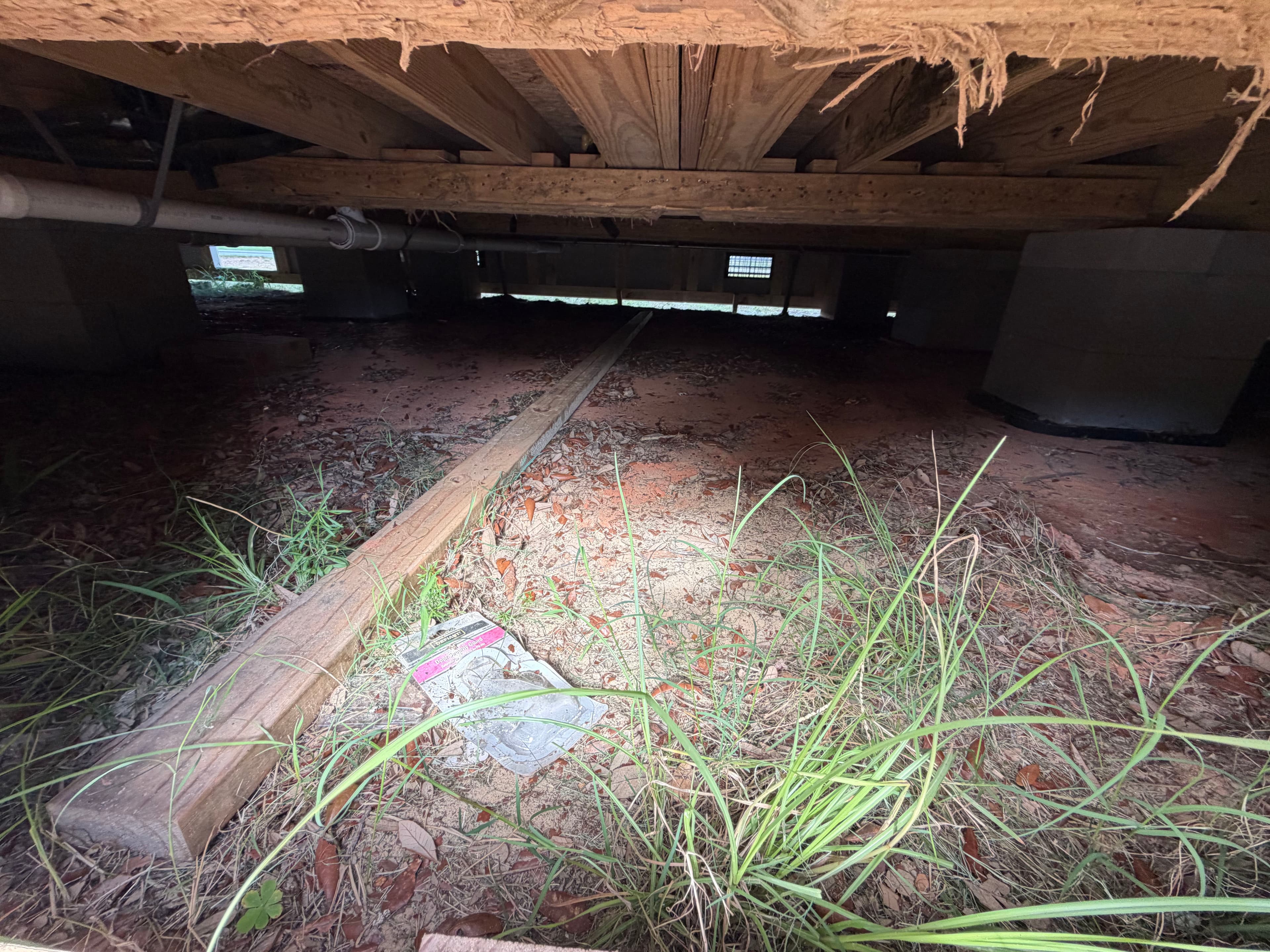 Project Tiny Home Crawl Space Vapor Barrier Install in Pensacola image