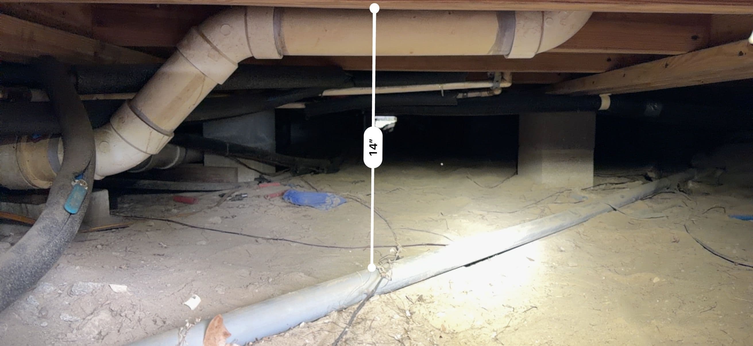 Project Milton Home Crawl Space Inspection and Repair image