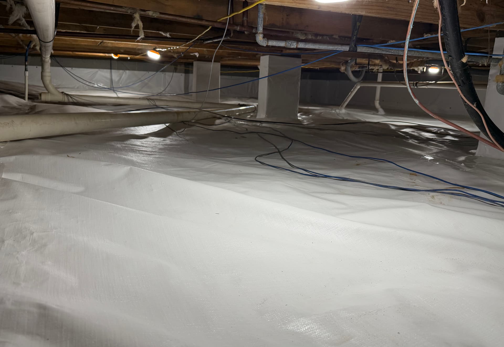 Gallery photos for Crawlspace Encapsulation at a Valparaiso FL Dentist Office: Image #6