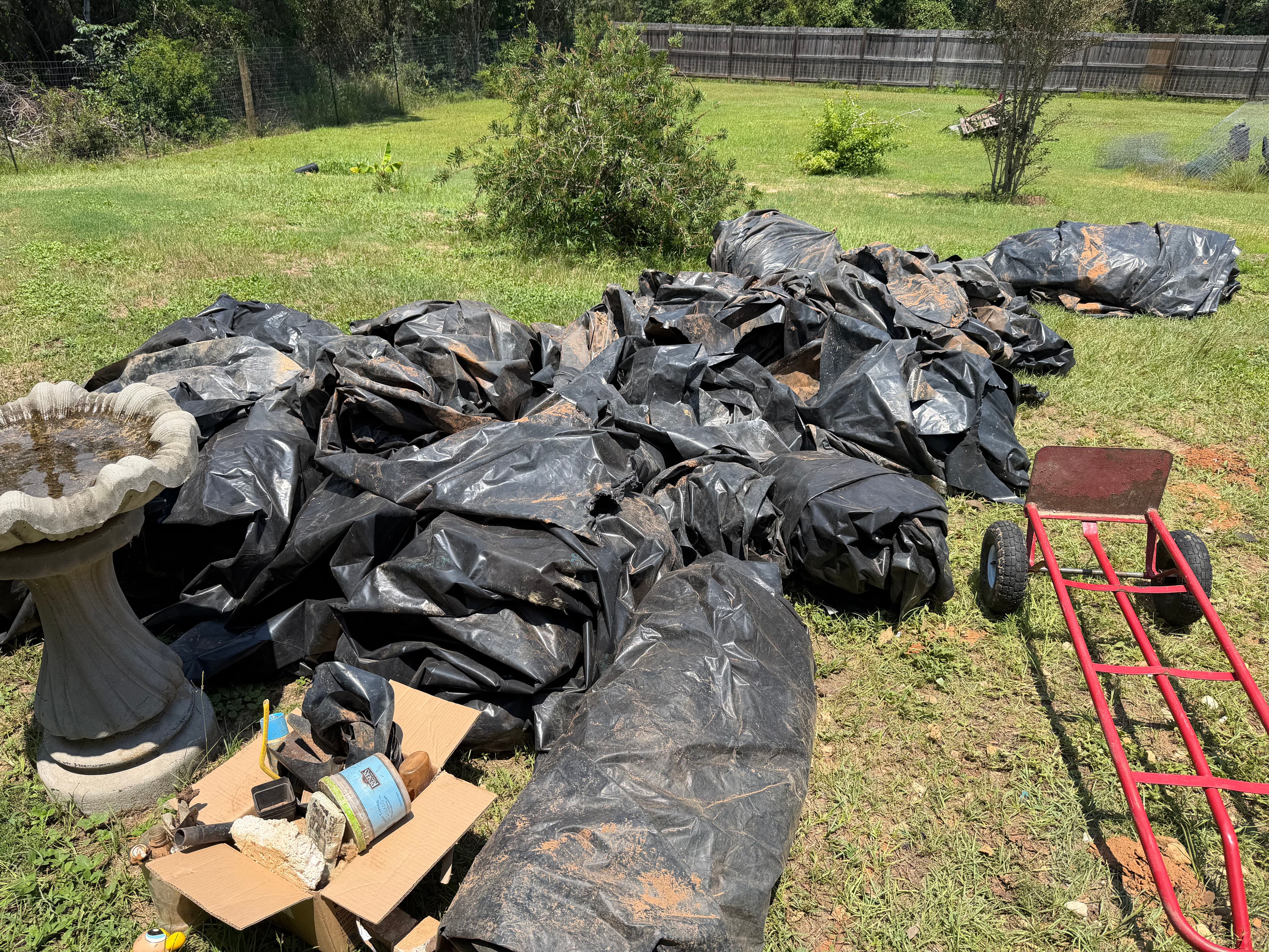 Project Crawlspace Cleanup Day One in Milton FL image