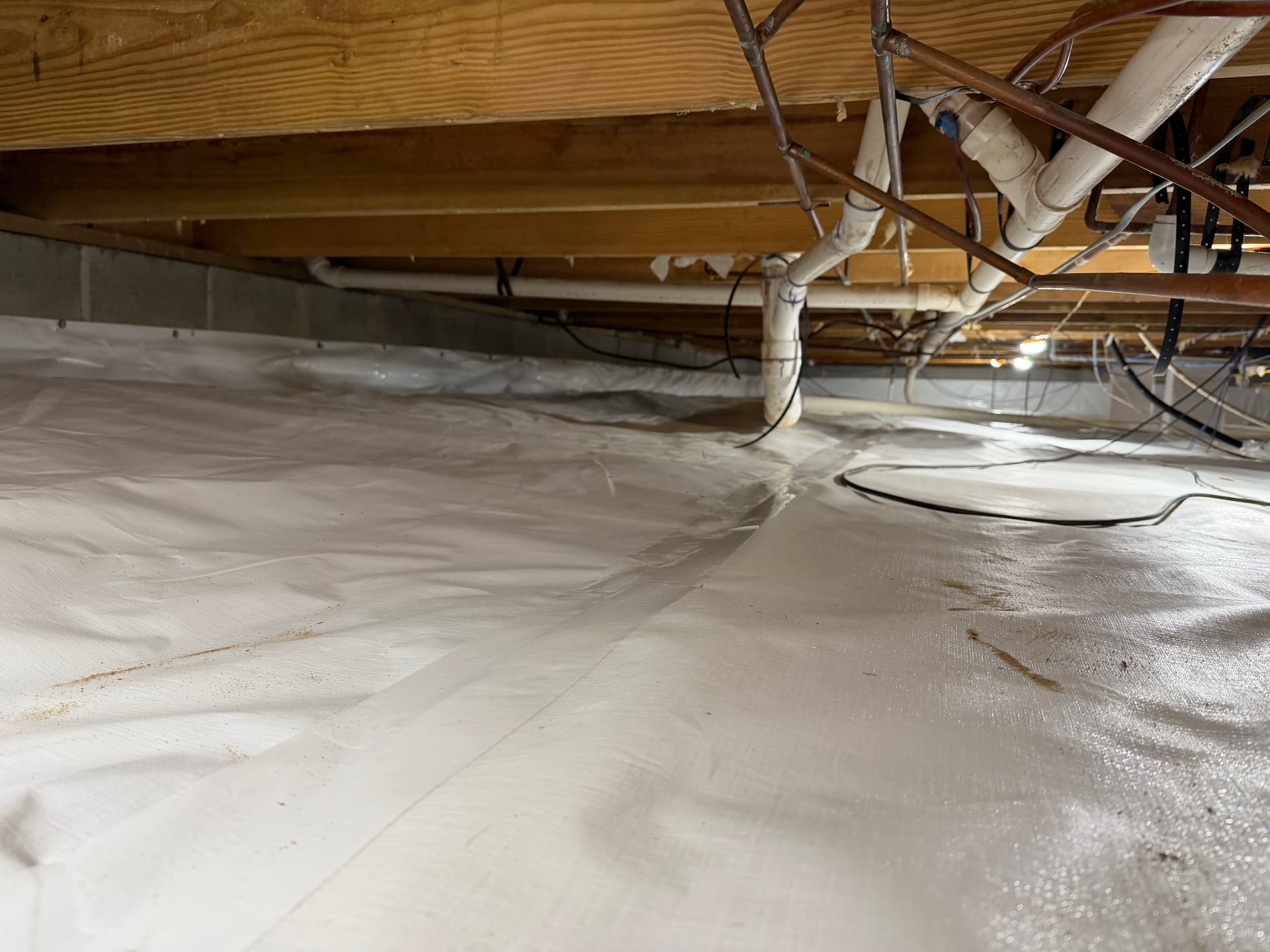 Crawlspace Encapsulation at a Valparaiso FL Dentist Office