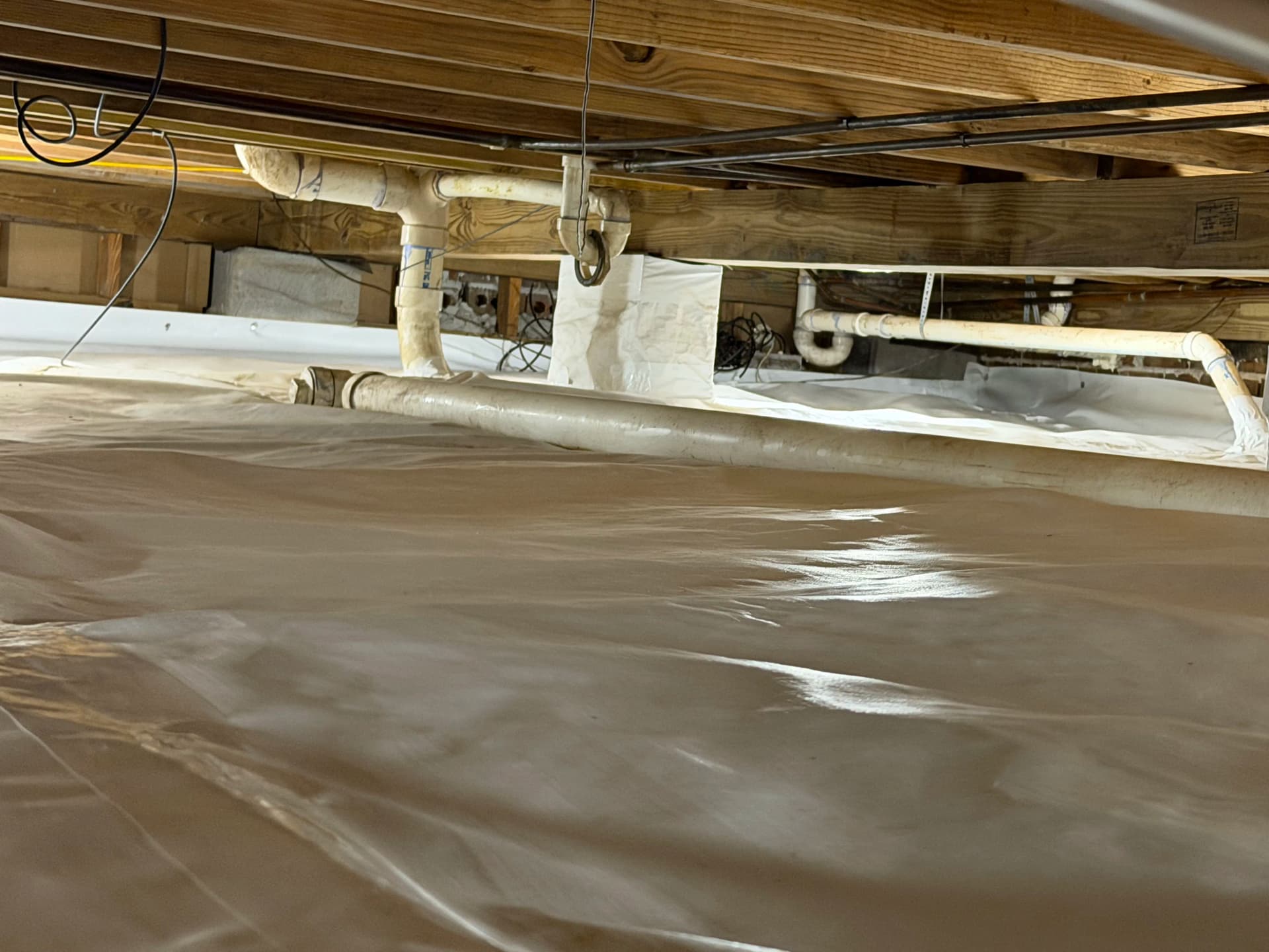 Gallery photos for Crawl Space Encapsulation Completed in Pensacola, Florida: Image #9