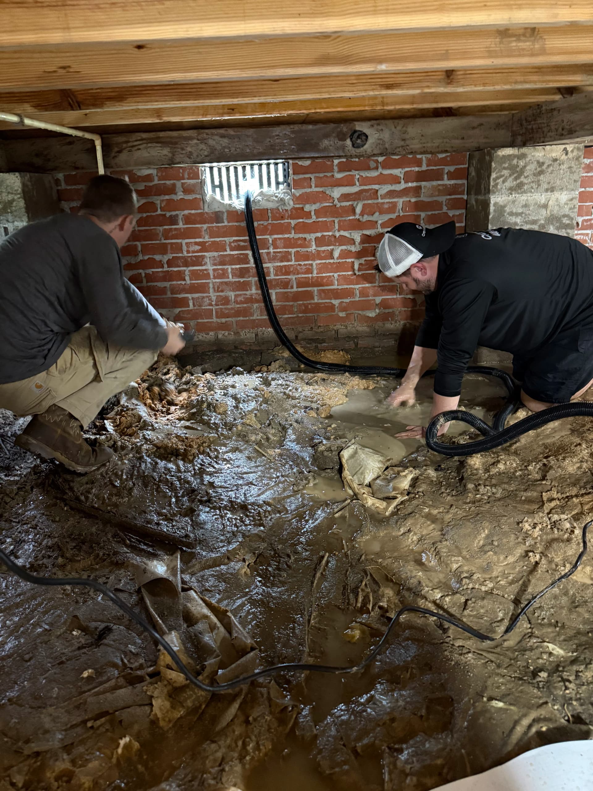 Standing Water in the Crawl Space? We Get In There and Handle It image