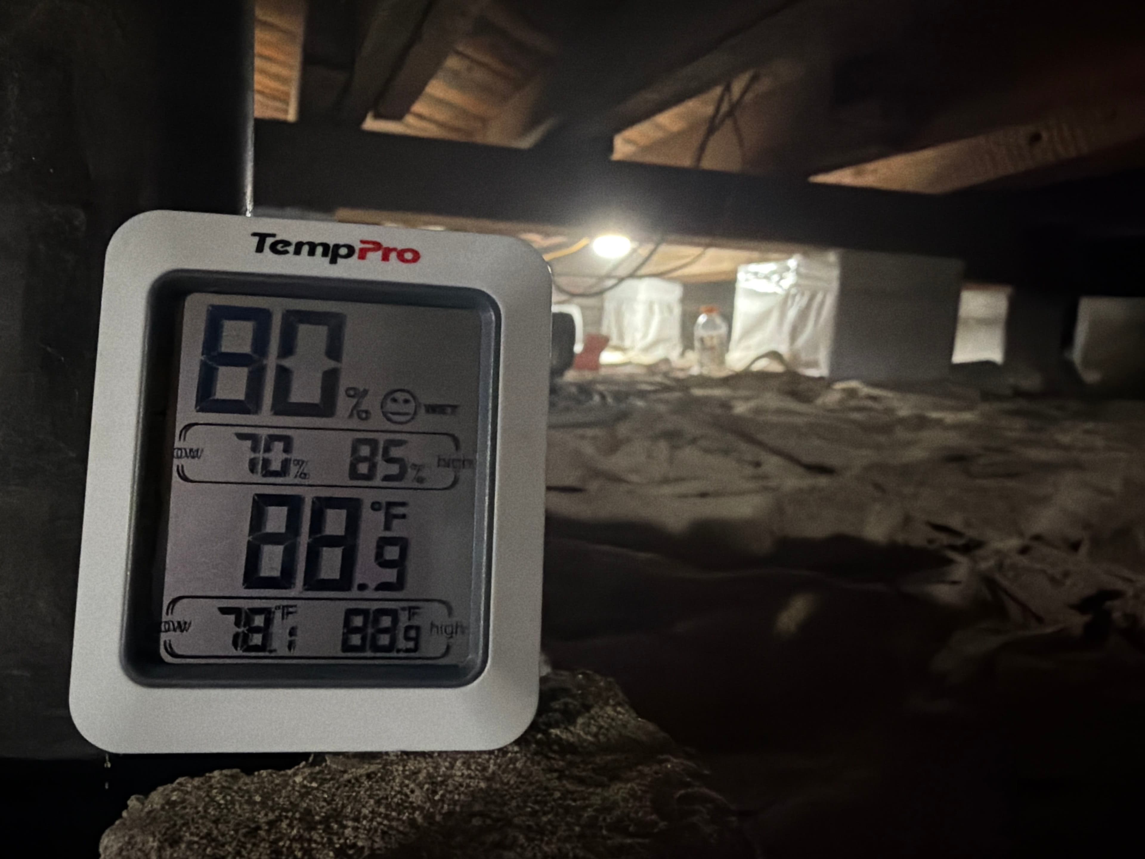 Project 80% Humidity Found Under an East Hill Home Before 7am image