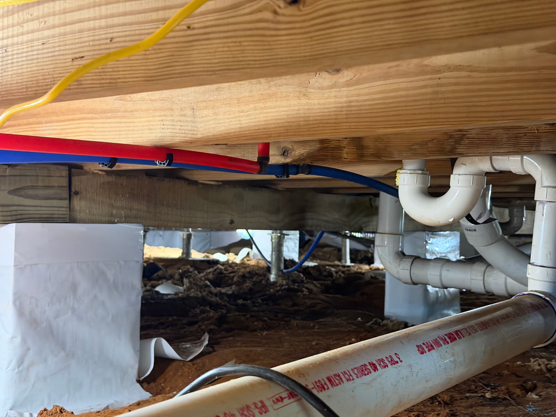 Gallery photos for Crawl Space Encapsulation in Progress in Milton FL: Image #3
