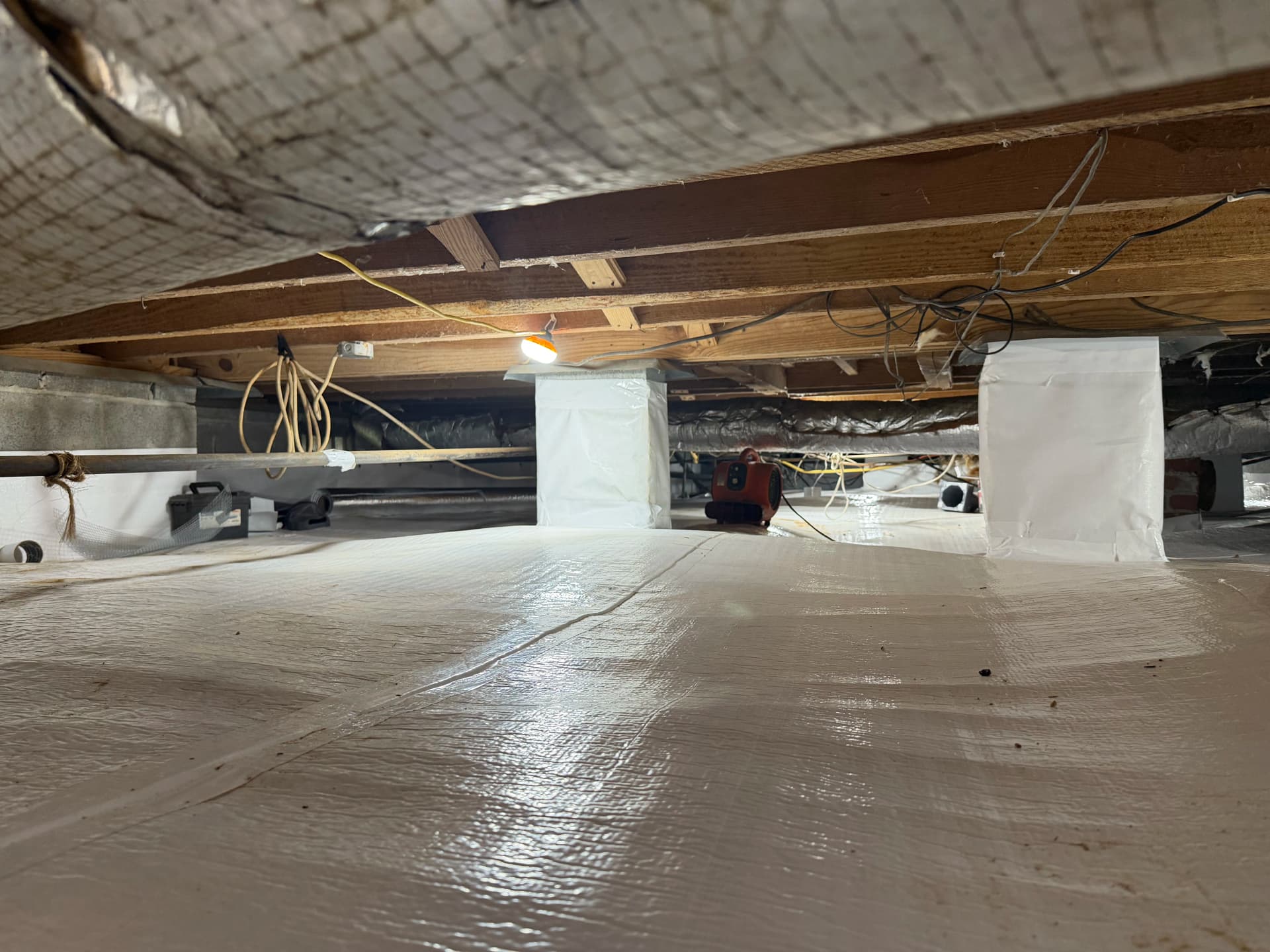 Gallery photos for Crawl Space Encapsulation Done Right in Ozark Alabama: Image #1