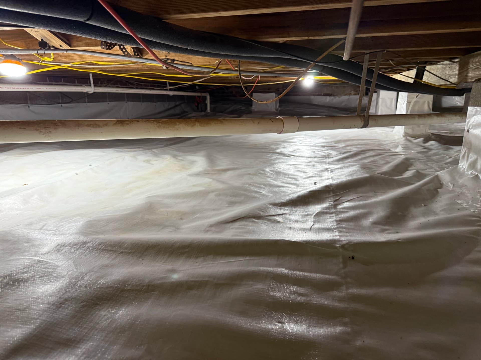 Gallery photos for Vapor Barriers and Crawl Space Encapsulation - A Busy Week Under the House: Image #4