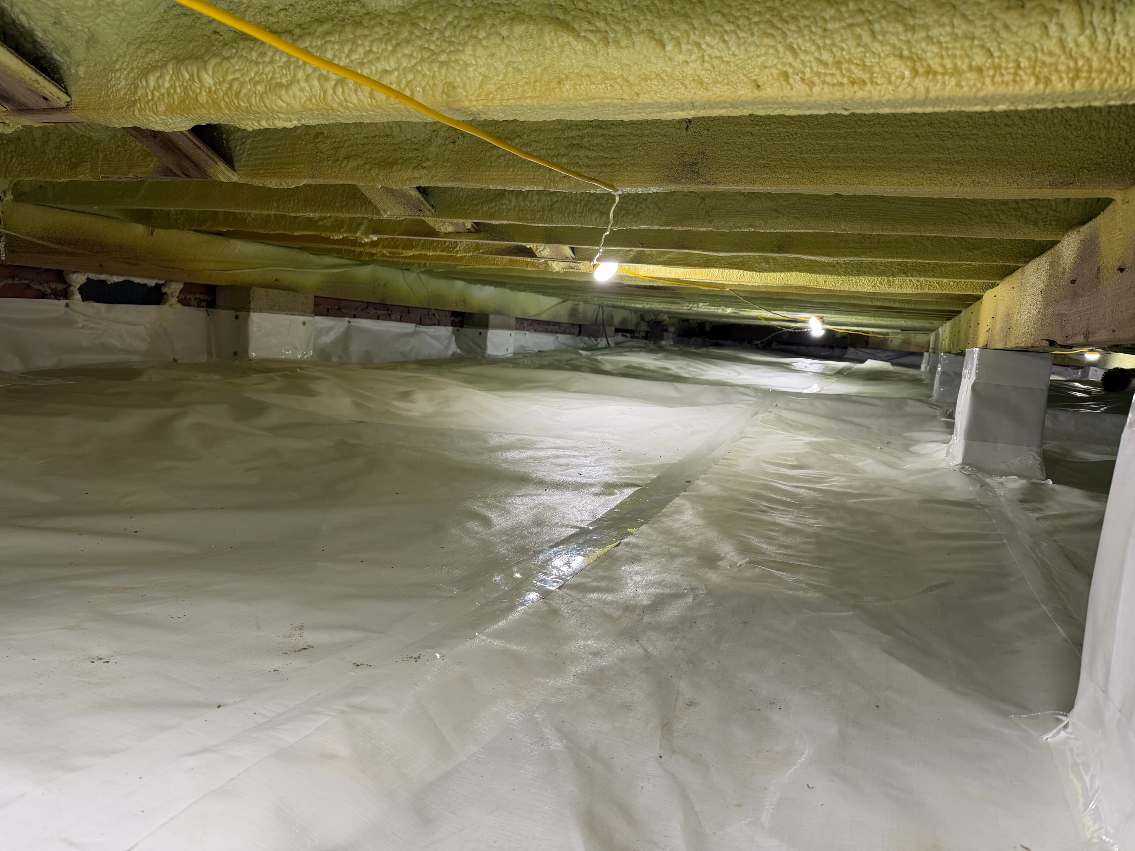 Project When Spray Foam Isn't Enough - Crawl Space Encapsulation in Lillian image
