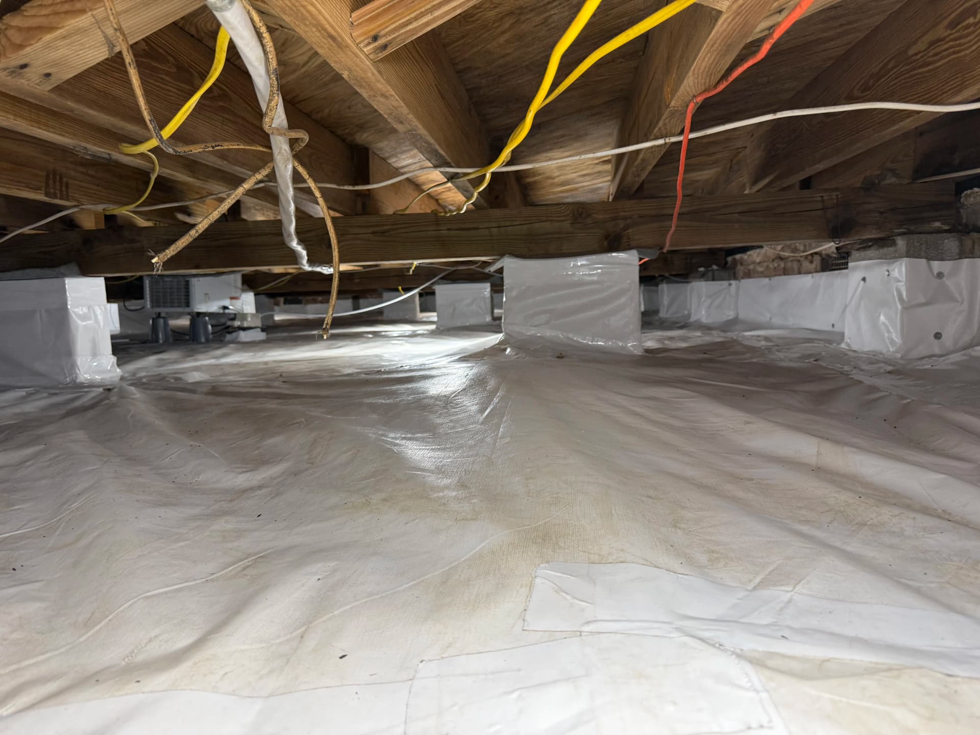 Gallery photos for Vapor Barriers and Crawl Space Encapsulation - A Busy Week Under the House: Image #2