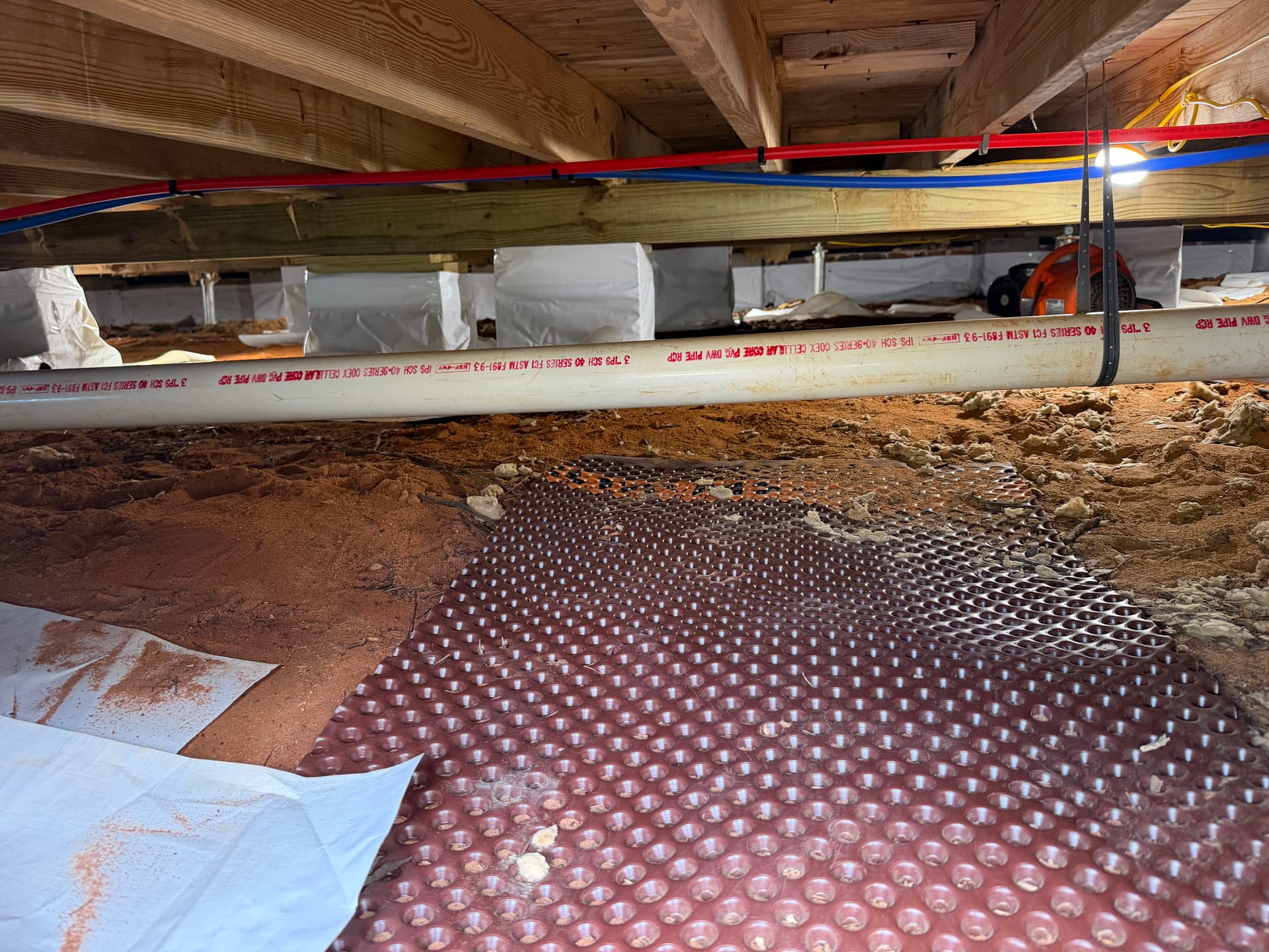 Gallery photos for Crawl Space Encapsulation in Progress in Milton FL: Image #5