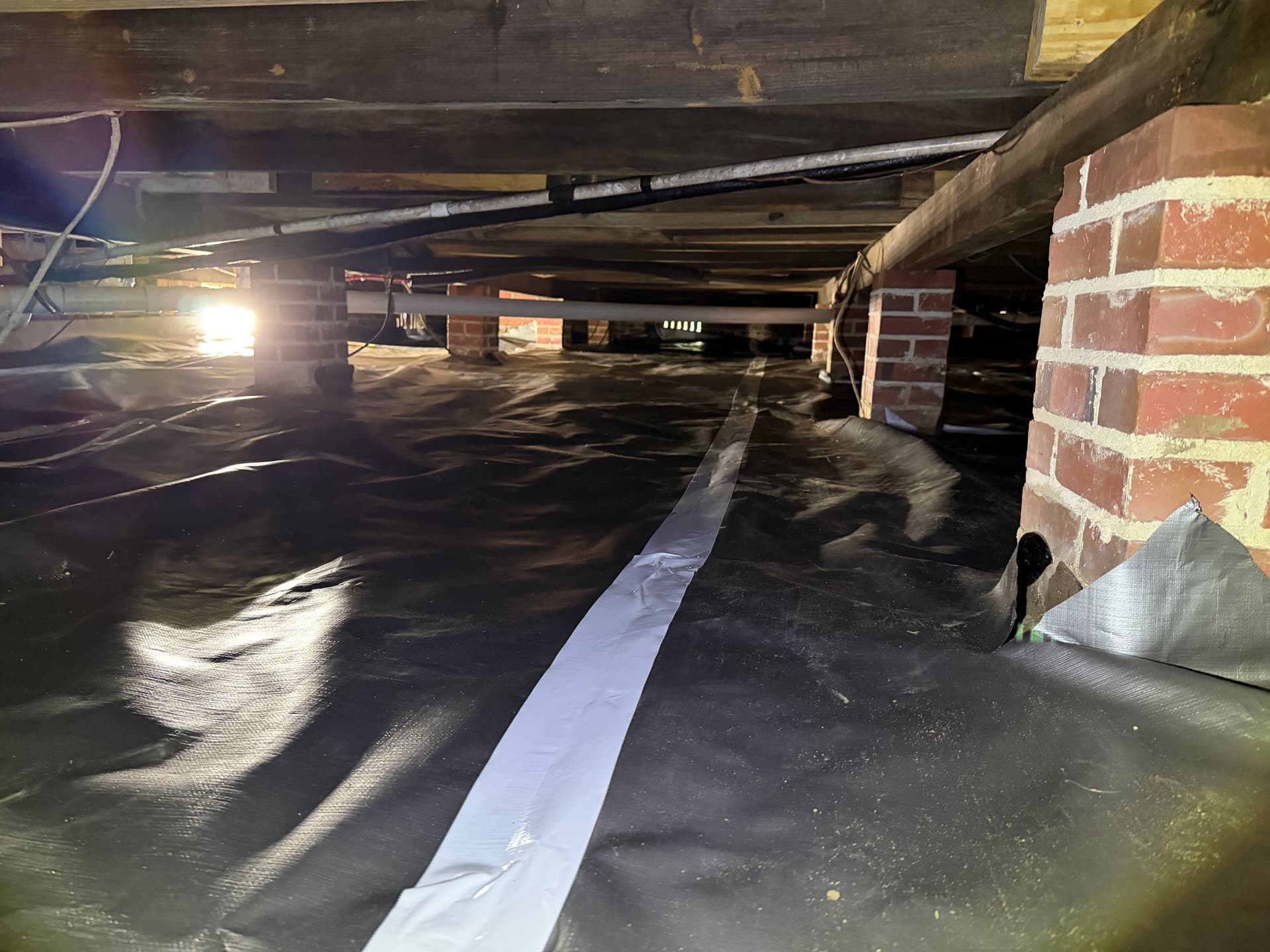 Gallery photos for Vapor Barrier Installation in Cantonment Florida: Image #3
