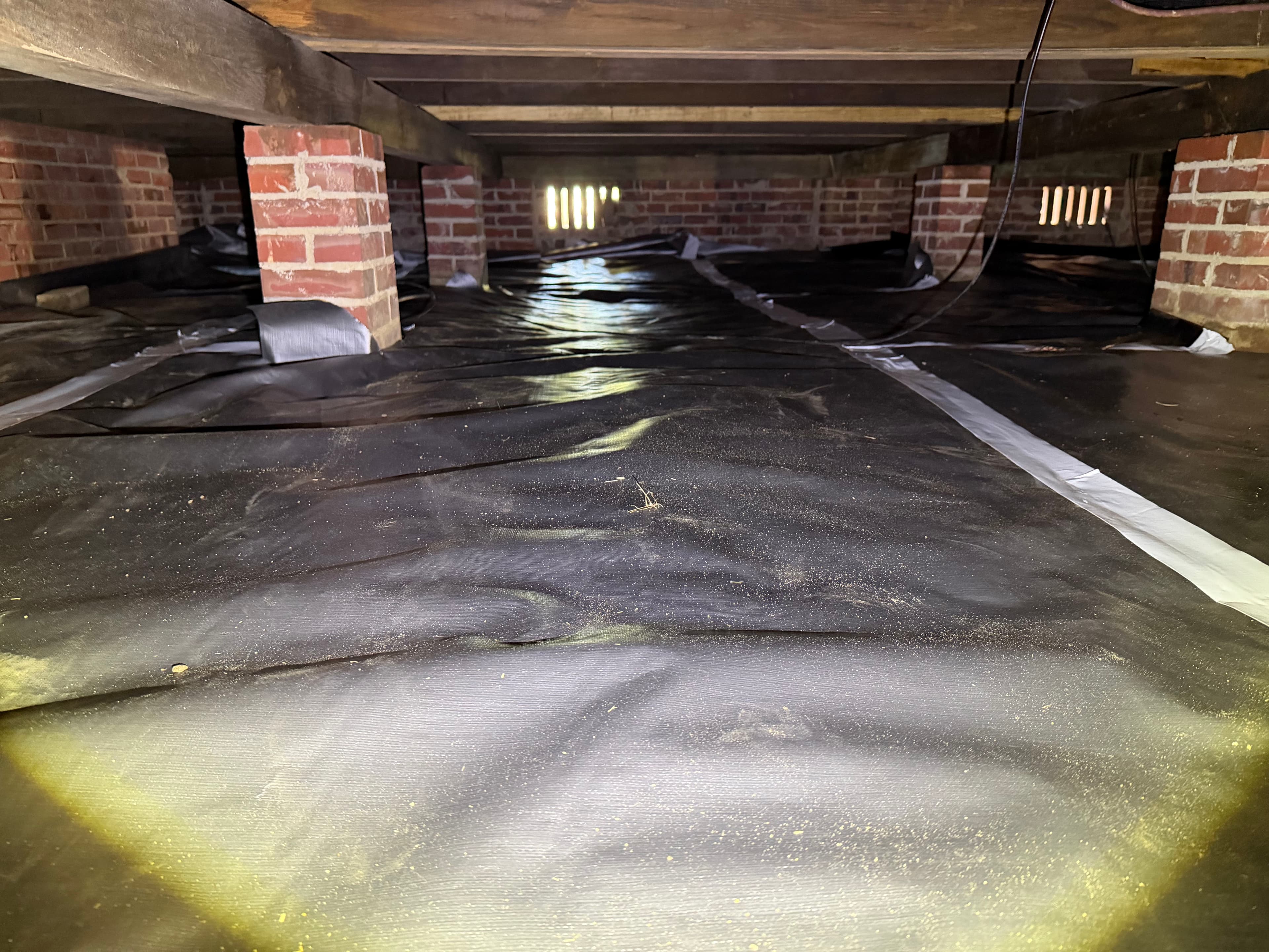 Project Vapor Barrier Installation in Cantonment Florida image