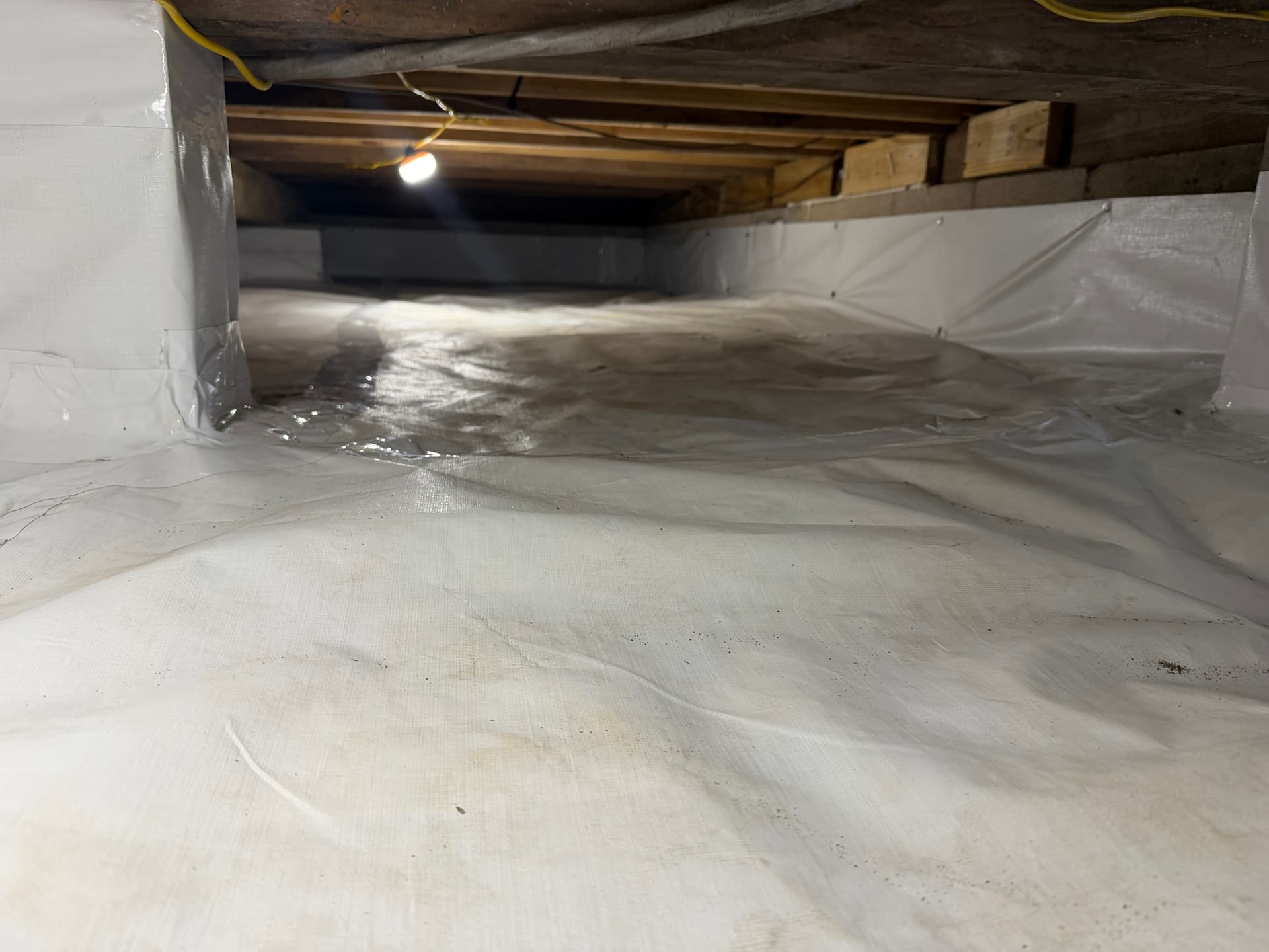 Crawl Space Encapsulation Complete in Grand Bay Alabama