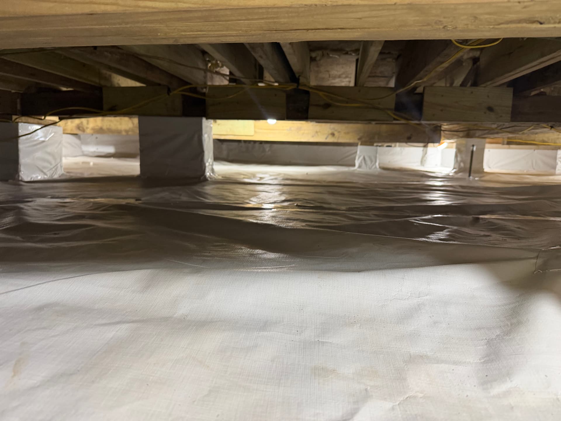 Crawl Space Encapsulation Complete in Grand Bay Alabama