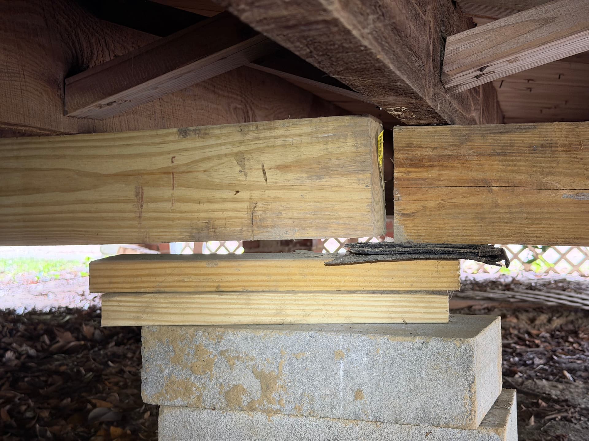 Gallery photos for Crawl Space Assessment Uncovers Dangerous Structural Support Failures in Bay Minette: Image #2