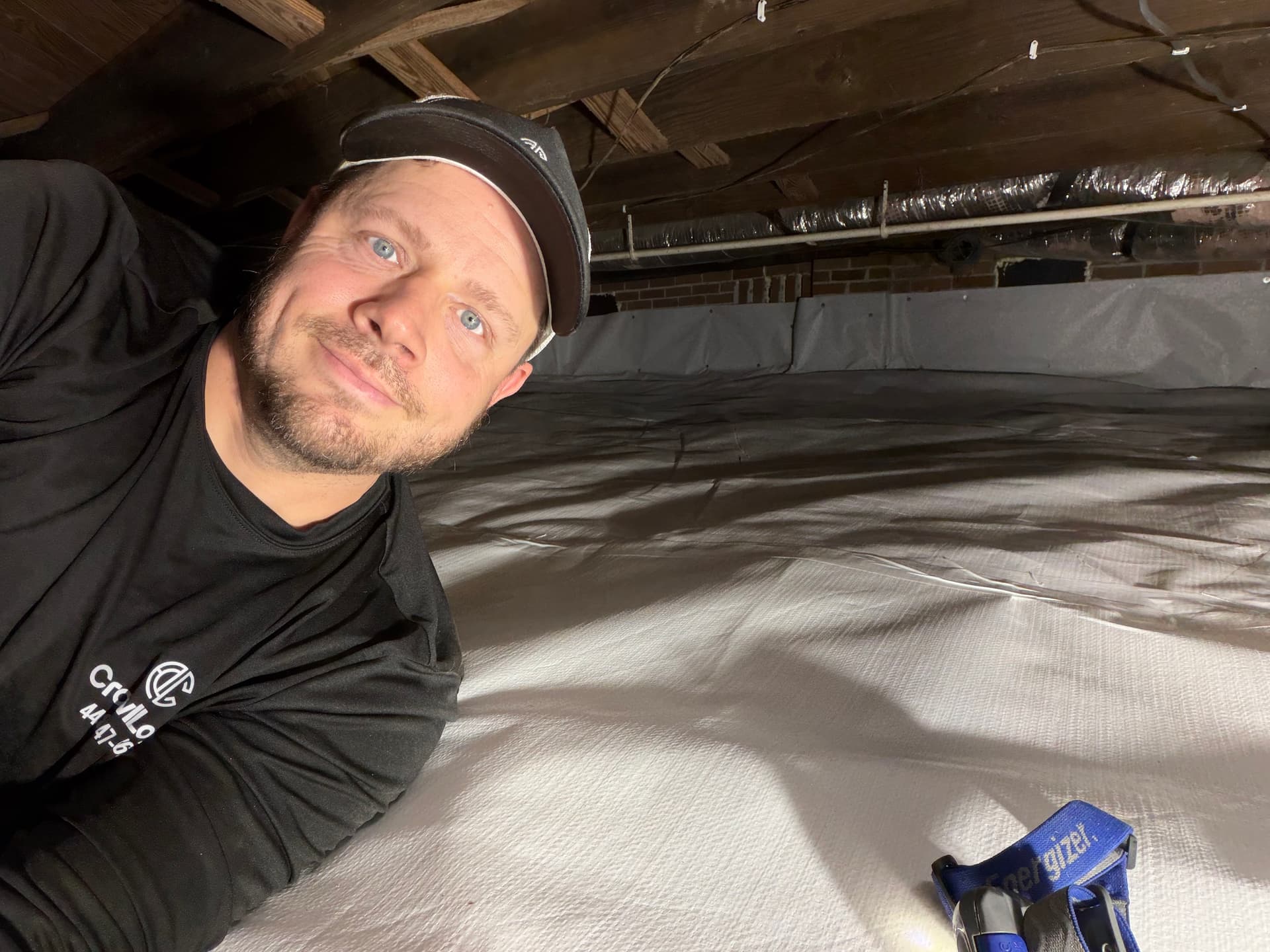 Gallery photos for Full Crawl Space Encapsulation with Sump and Drainage System in Moss Point: Image #9