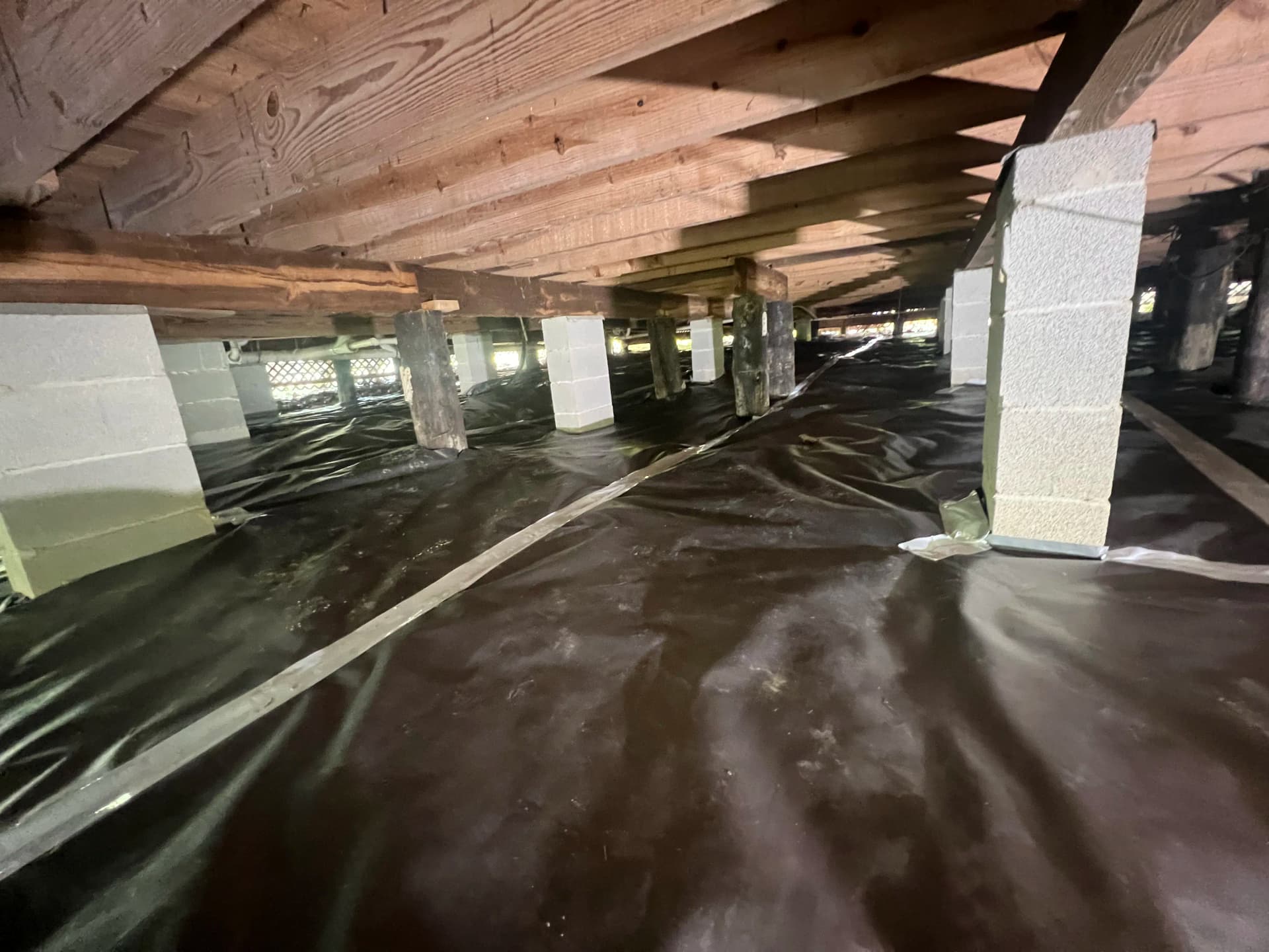 Gallery photos for Vapor Barriers and Crawl Space Encapsulation - A Busy Week Under the House: Image #1