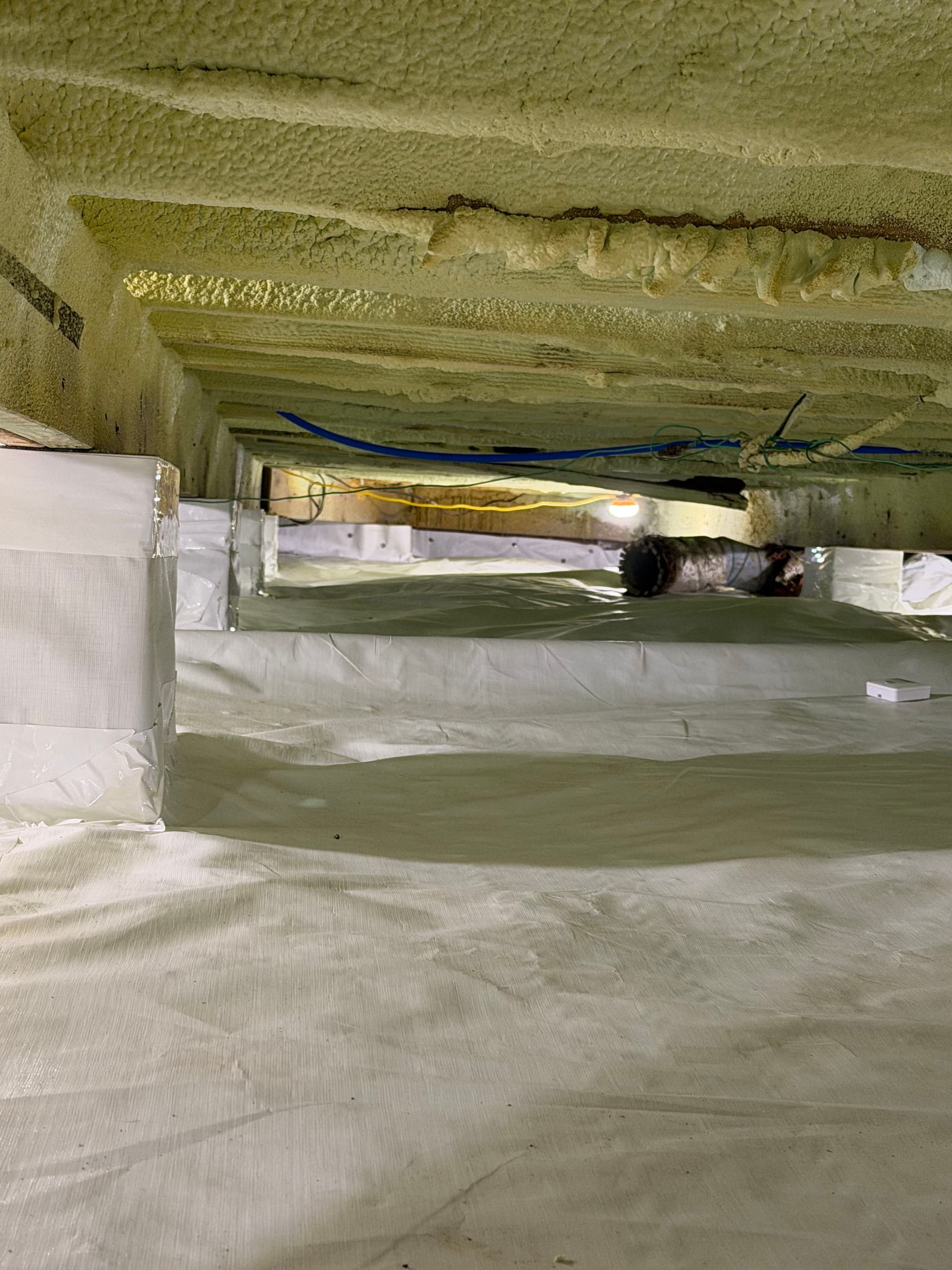 Gallery photos for When Spray Foam Isn't Enough - Crawl Space Encapsulation in Lillian: Image #3
