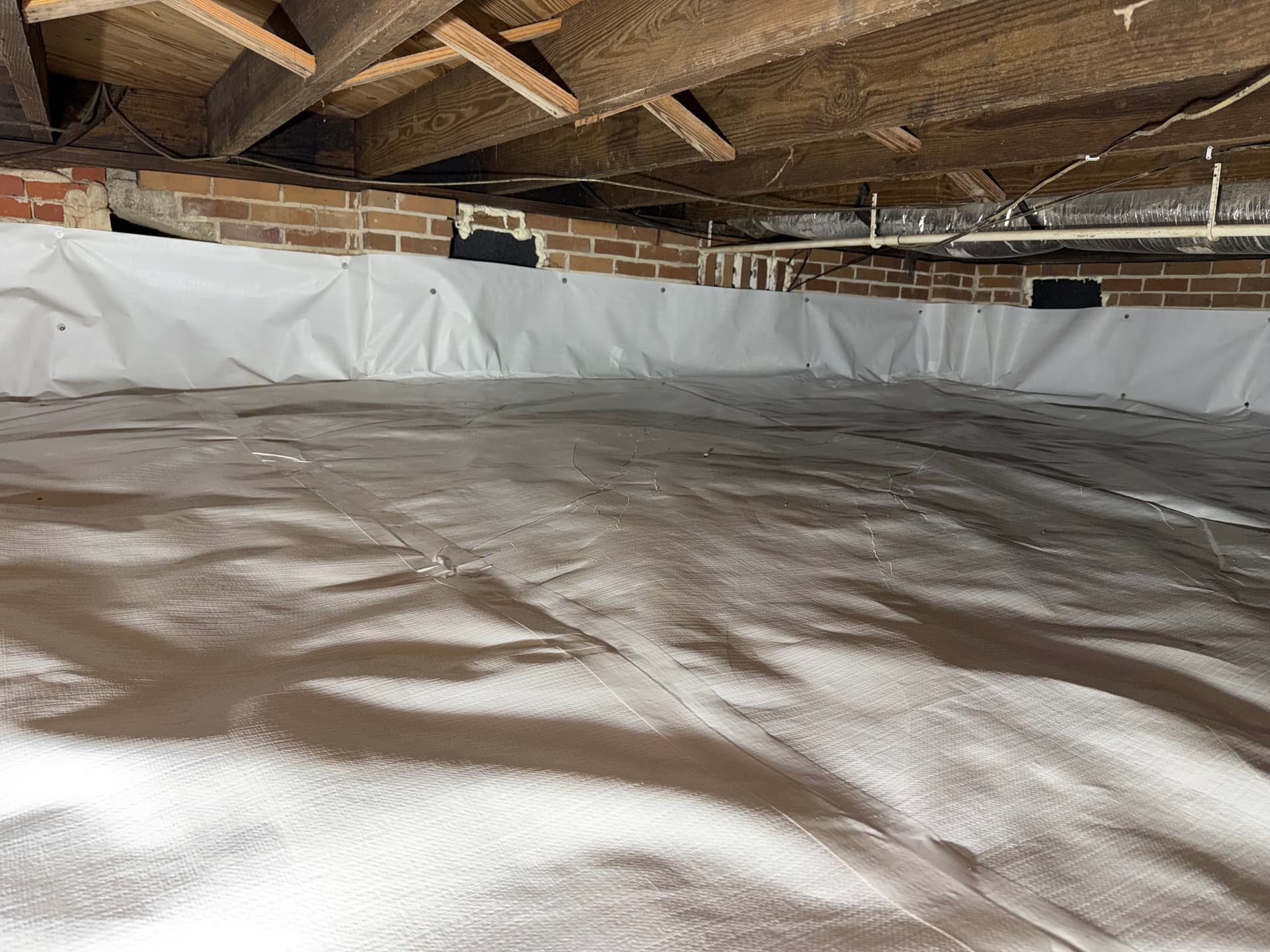 Gallery photos for Full Crawl Space Encapsulation Completed in Moss Point Mississippi: Image #1