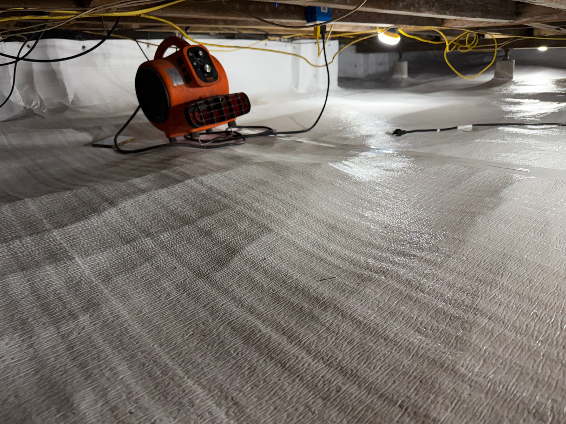 Gallery photos for Crawl Space Encapsulation Completed in East Hill Pensacola: Image #1