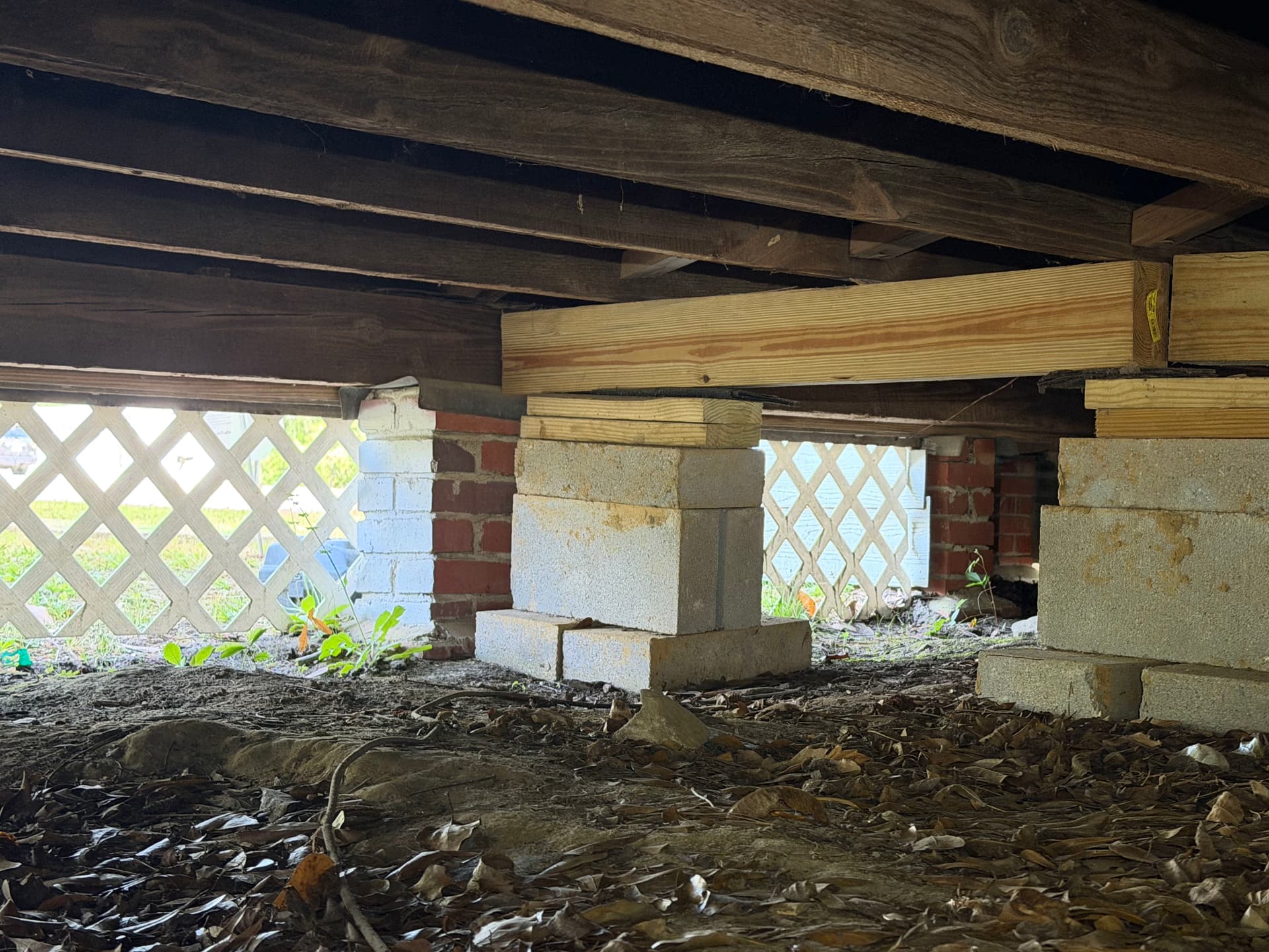 Gallery photos for Crawl Space Assessment Uncovers Dangerous Structural Support Failures in Bay Minette: Image #7