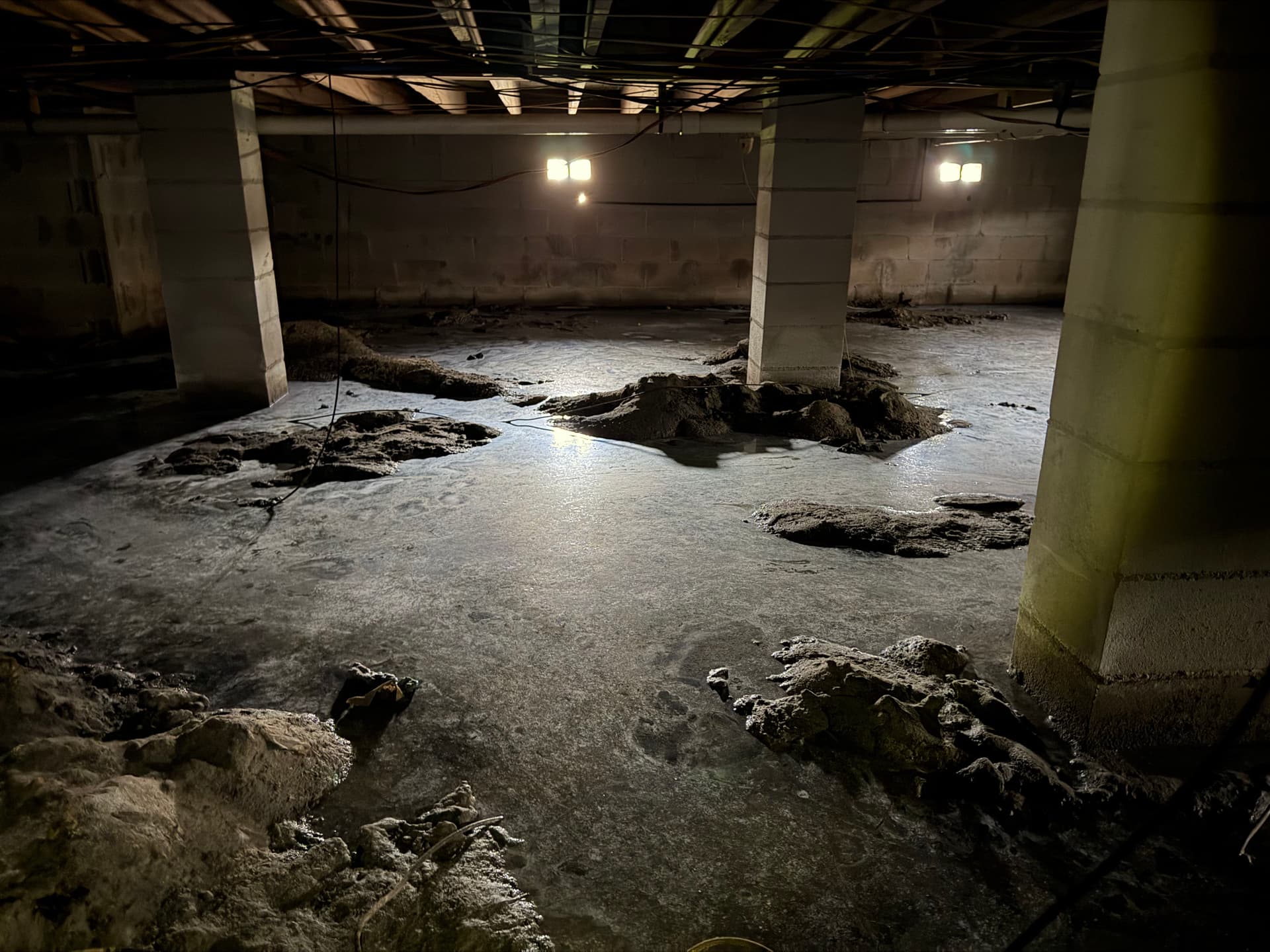Gallery photos for Standing Water in a Crawlspace - Here's What We Found in Panama City: Image #2