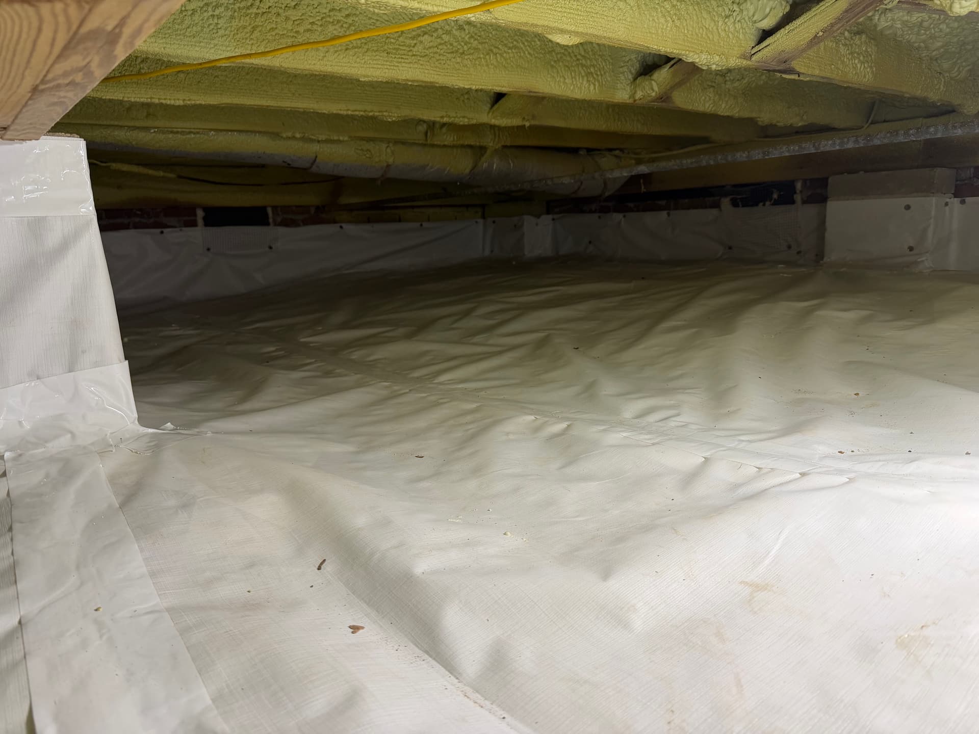 Gallery photos for When Spray Foam Isn't Enough - Crawl Space Encapsulation in Lillian: Image #2