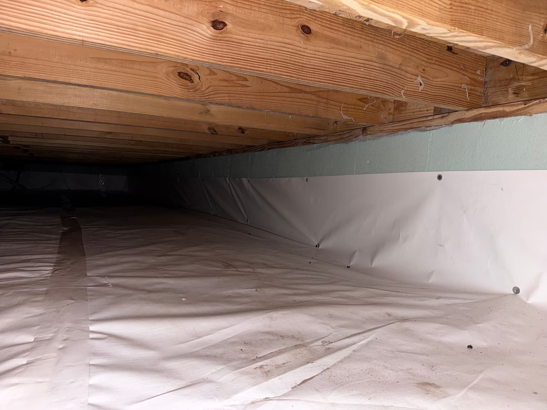 Gallery photos for Crawl Space Encapsulation in Gulf Breeze Protects New Floors: Image #1